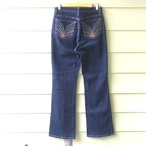 NYDJ Women's Dark Blue Denim Jeans SZ 10 / 33 Inseam Lift & Tuck Technology